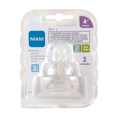 Bico 3 Mam - Fluxo Rapido - Embalagem Dupla