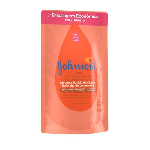 Sab Inf Liq J&J Refil 180Ml Ca