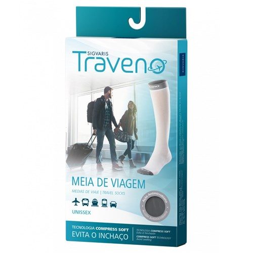 Traveno Panturrilha Unissex Pont Fechada M Preta