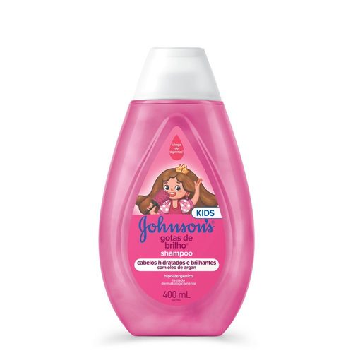 Sh.Inf J&J Gotas Brilho 400Ml