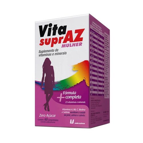 Vita Supraz Mulher 60 Biotina