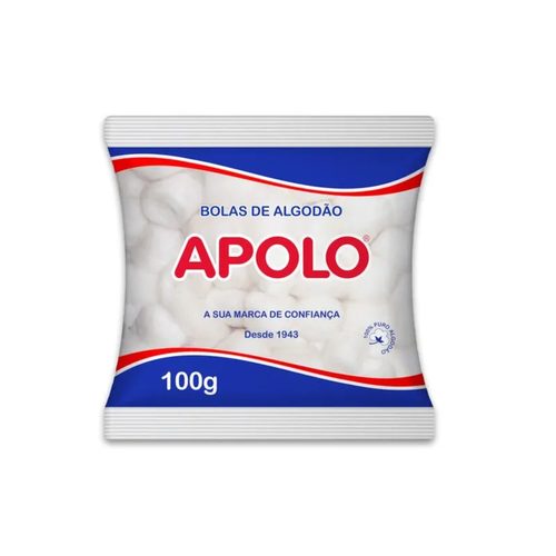Algodao Bolas 100G Apolo