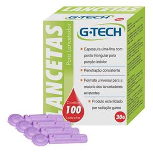 Lanceta G-Tech 30G C/100