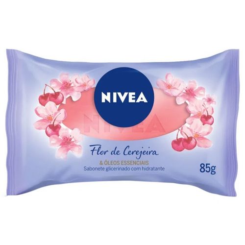 Sab Nivea Glic 85G, Flor De Cerejeira