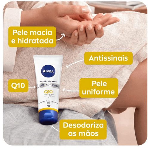 Cr.Nivea Q10 Plus Anti-Idade
