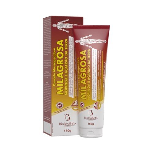 Pomada Milagrosa Moringa E Acafrao Da Terra 150G