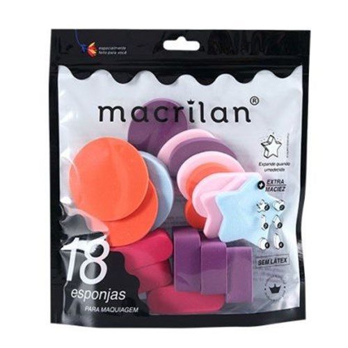 Macrilan Ep14 Kit Esponja 18Un