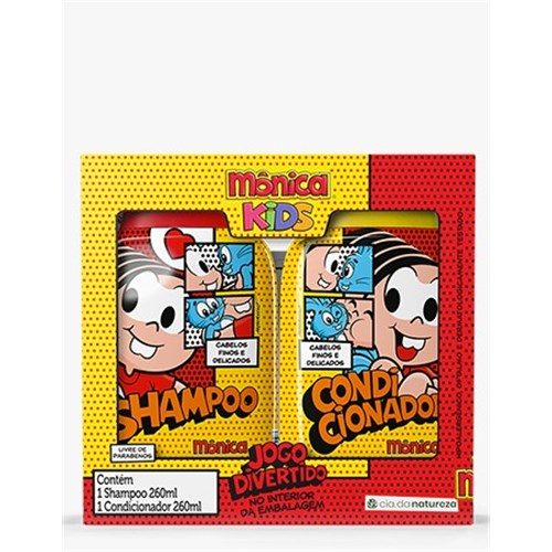 Kit Shampoo E Condicionador Cab Finos Delicad Monica Betula