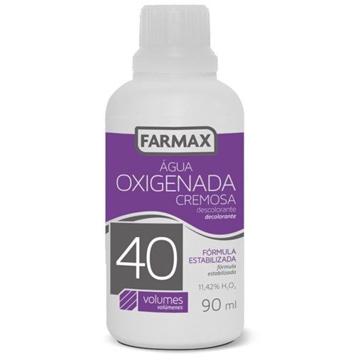 Agua Oxig Cr 40Vol Farmax 90Ml