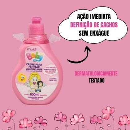 Creme P/ Pentear Umidifcante Baby 100Ml