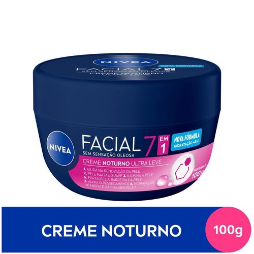 Cr.Nivea Facial Noturno 100G
