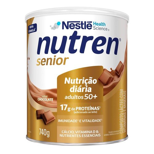 Nutren Senior Po Chocolate 740G