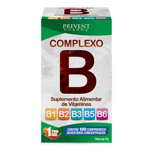 Complexo B 100Cpr Prevent Pharma