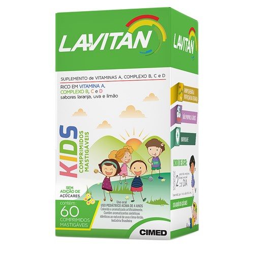 Lavitan Inf Laranja 60 Comp Ma