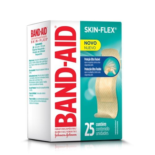 Curat Band-Aid Skin Flex C 25