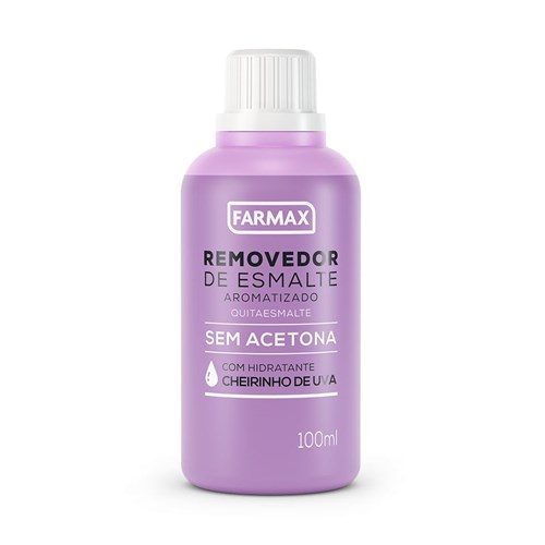 Removedor Esmalte Uva 100Ml Farmax