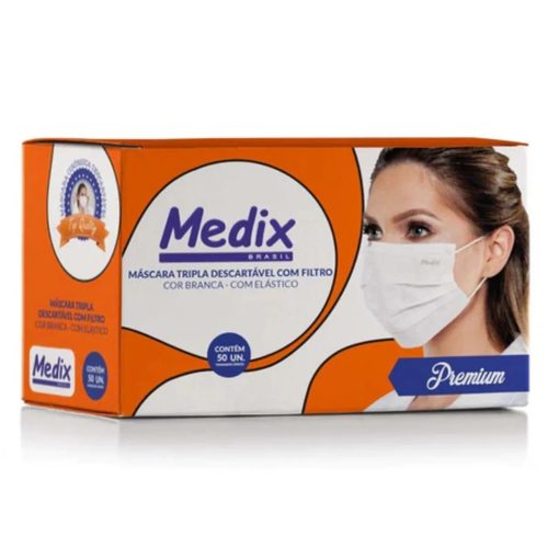 Mascara Tripla Tnt Anvisa 50Un Bca Dpack