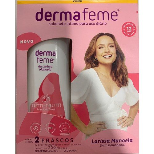 Kit Dermafeme Teen Sab Int Fr 2 X 200Ml