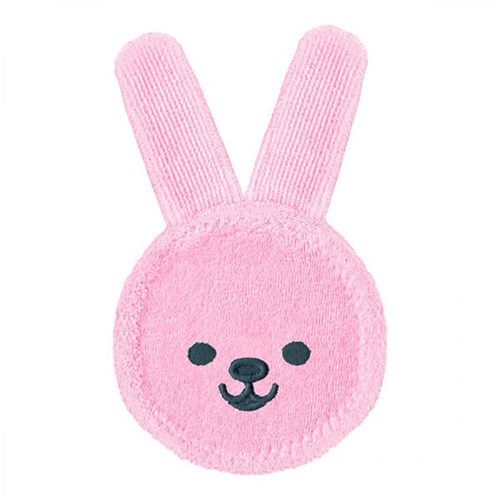 Luva Mam Oral Care Rabbit - Rosa