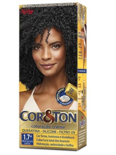 Tint Coreton 1.7+ Preto Azul
