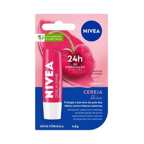 Prot.Labial Nivea 4,8G Cereja