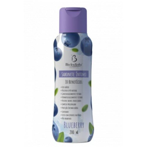 Sabonete Intimo 10 Beneficios Blueberry 200Ml
